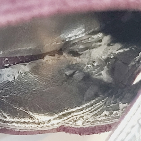 Marc Fisher Suzy Purple Strappy Mary Jane Pump High Heel 6 1/2 - Picture 15 of 16